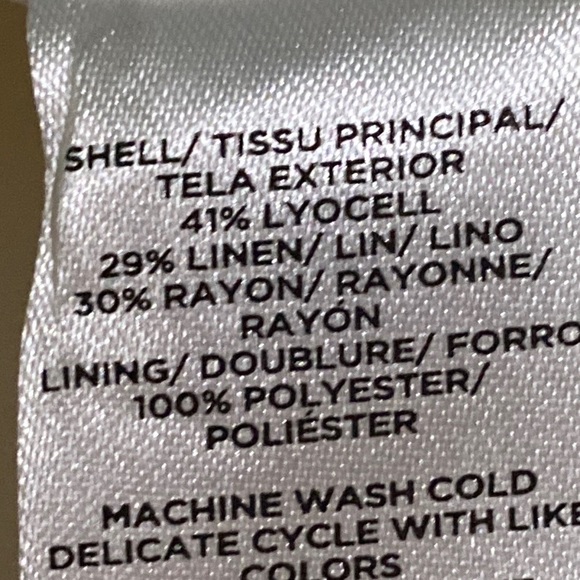 Ann Taylor Double Breasted Linen Blend Blazer - Picture 11 of 14